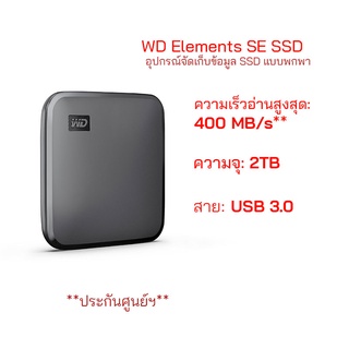 WD Elements SE SSD 2TB