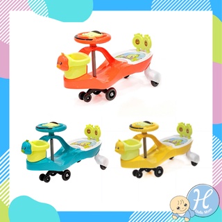 HelloMom รถดุ๊กดิ๊ก หน้าเป็ด มีตละกล้าหน้า รุ่นใหญ่ Duck Swing Car คันใหญ่ รถดุ๊กดิ๊ก รถขาไถ รถดุ๊กดิ๊ก ขาไถเด็ก