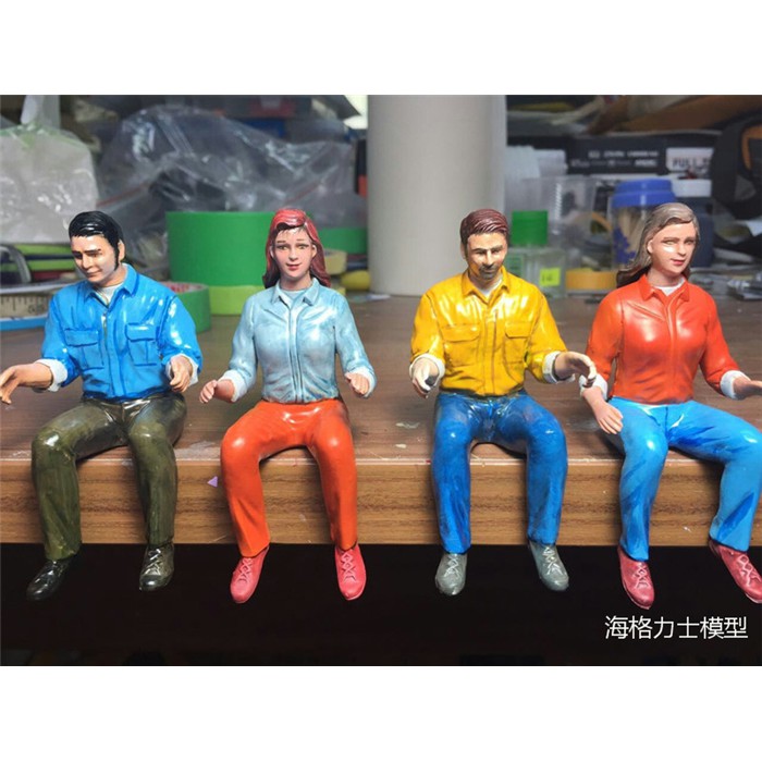 หุ่นคนขับรถ สเกล 1/14 สำหรับรถหัวลาก รถบรรทุก ทามิย่า รถบังคับวิทยุ Tamiya 1/14 RC Tractor Trucks 1: