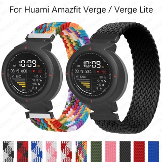 สายนาฬิกาข้อมือไนล่อนถัก สําหรับ Huami Amazfit Verge Verge Lite Band