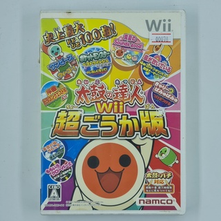 [00078] Taiko no Tatsujin Wii : Chougoukaban (JP)(WII)(USED) แผ่นเกมแท้ มือสอง !!