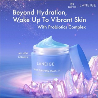 ของแท้! exp.2026  LANEIGE Water Sleeping​ Microbiome Brightening​ Hydrating - Softening​ 70ml.