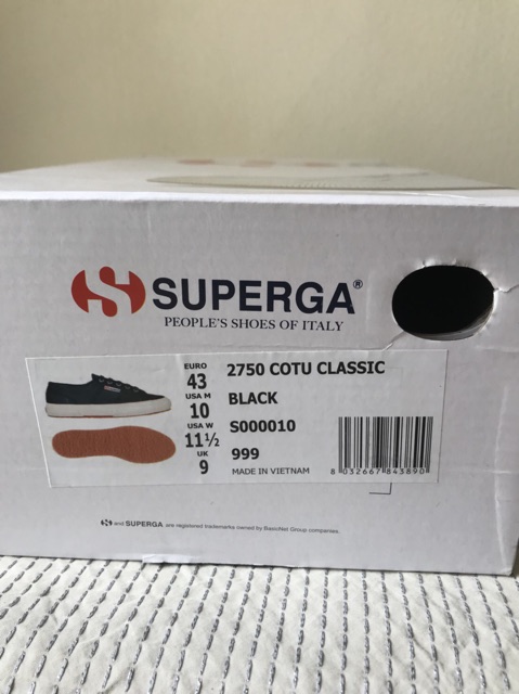 are superga shoes made in italy