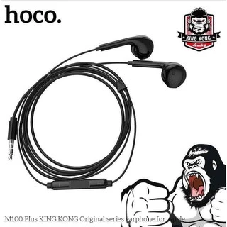 ✅ HOCO M100Plus หูฟังเอียร์บัด 3.5mm / Type-C รองรับมือถือ คอมพิวเตอร์ โน๊ตบุ๊ค หูฟังมีสาย DM52 hc3