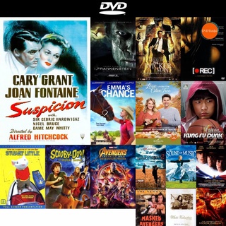 dvd หนังใหม่ Suspicion (1941) ดีวีดีการ์ตูน ดีวีดีหนังใหม่ dvd ภาพยนตร์ หนัง dvd มาใหม่