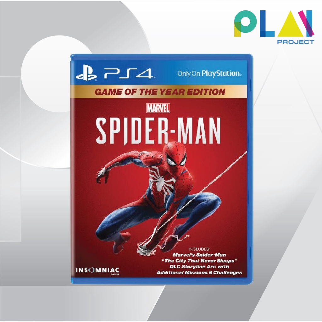 [PlayStation4] [PS4] Marvel's Spider-Man Game of the Year Edition [ENG]แผ่นแท้ มือ1 เกมps4