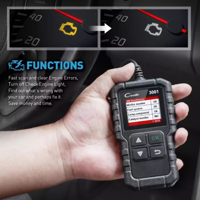 Launch CR3001 OBD2 Car Scanner