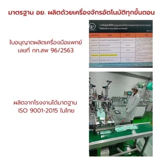 แมสพระสงฆ์ TPP แพค10ชิ้น แมสทางการแพทย์ 3 ชั้น หนา 30 แกรม หน้ากากอนามัยพระสงม์ มี อย. แมสพระ แมสก์ ผลิตในไทย-สีจีวร