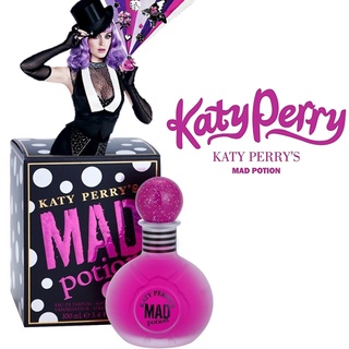 KATY PERRY’S MAD POTION Eau De Parfum Natural Spray Vaporisateur 100ml. น้ำหอมลิขสิทธิ์แท้จากนักร้องสาวเคที่ เพอร์รี่