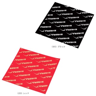 พลาสติกปิดหน้ายาง Yasaka Logo Sheet สีแดง (ราคา/แผ่น)