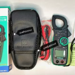 Kyoritsu Digital Clamp Meter KEW 2117R True RMS พร้อม การวัดไฟแบบไม่สัมผัส สินค้าของแท้100% ออกใบกำกับภาษีได้