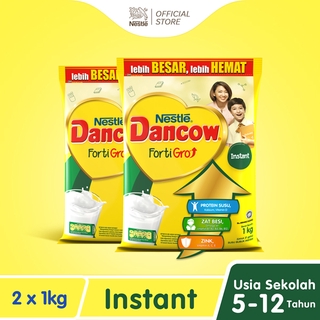 Dancow Fortigro Susu Bubuk Anak 1kg x 2