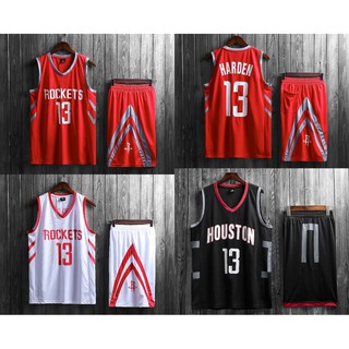 เสื้อบาสเก็ตบอล NBA Houston Rockets harden