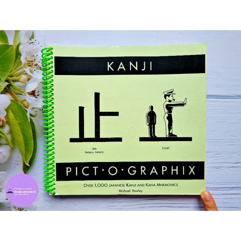 สมุดภาพคันจิกว่า 1000 คำ Kanji Pict-O-Graphix