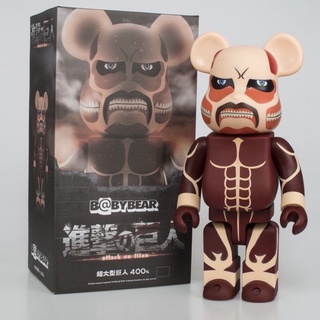 Attack on Titan Collosal Titan Bearbrick 400% งาน ABS สูง 28 cm