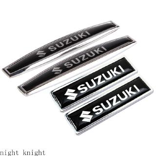 สติ๊กเกอร์โลหะ 2 ชิ้นสําหรับ suzuki gn 125 gn 250 kata gsxr 600 m