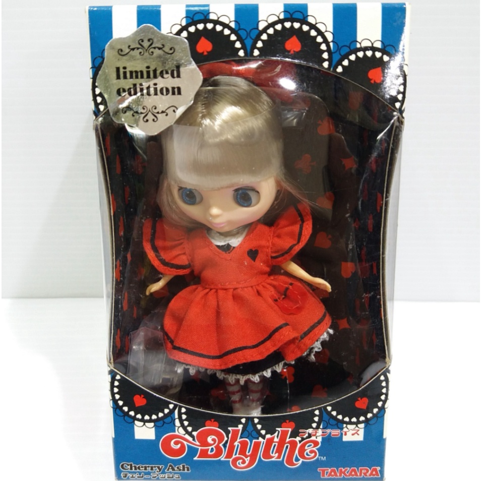 4" inches TAKARA Petite Blythe Doll Toy JAPAN Cherry Ash CWC Limited 2006 ตุ๊กตาบลายธ์ ตัวเล็ก เชอร์รี่ แอช