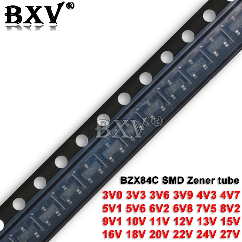 ซีเนอร์ไดโอด BZX84C18 BZX84-C18 SOT23 18V Y6 Y6 BZX84C 3V0 3V3 3V6 3V9 4V3 5V1 6V2 7V5 8V2 9V1 Z13 Z