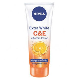 NiVEA C&amp;E นีเวีย ซีแอนด์อี วิตามิน โลชั่น ขนาด 70ml/หลอด ยกแพ็ค 3หลอด