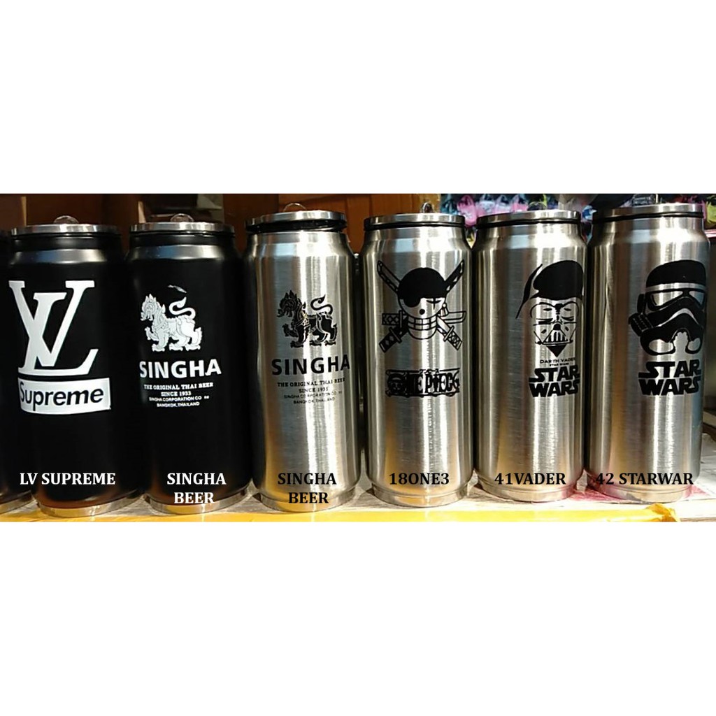 ก้วน้ำ %แท้ 20Oz สีด้านขอบเงิสแตนเลสแก้วเก็บความเย็น 300ml