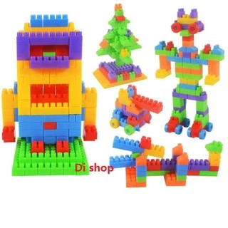 Building Sets บล็อก Block ตัวต่อ Free Exquisite album (ไม่มีกล่อง) สำหรับเด็กอายุ 2 ปีขึ้นไป
