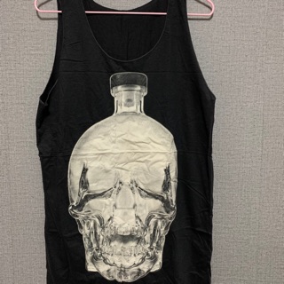 T-shirt tank top เสื้อกล้ามลาย ผ้า cotton 💯 % Skull