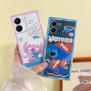 Ready Stock New Phone Case VIVO Y16 V25 V25e V25 Pro 5G Y35 2022 Y22 Y22s เคส Cute Casing Creative Cartoon Transparent Ultra-thin Silicone Anti-fall Soft Case Back Cover เคสโทรศัพท์