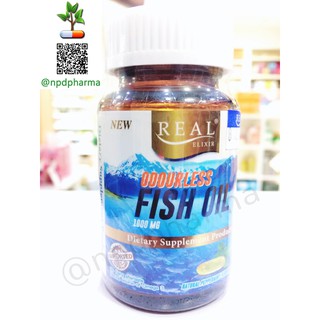 น้ำมันปลา จากนิวซีแลนด์ REAL ELIXER Fish oil 1000mg Newzealand #30แคปซูล