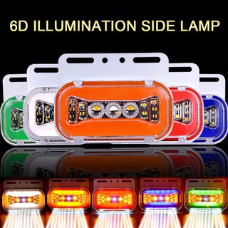 Om ไฟ Led 24 V สําหรับติดด้านข้างรถบรรทุก 1 ชิ้น