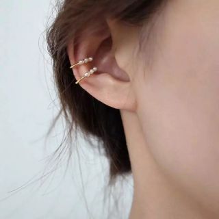 °°° °°° ต่างหูหนีบไข่มุก • Pearl Ear cuff