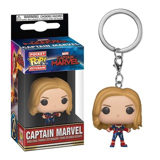 Funko Pop ! Avengers Keychain Captain Marvel Vinyl Figure Keyring