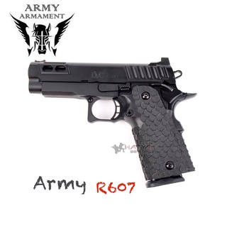 ARMY R607 DVC STI HI-CAPA 4.3 GBB แถมอุปกรณ์พร้อมเล่นครบชุด ,บีบีกัน