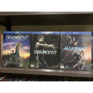 Divergent : มือ 1 ครบ 3 ภาค Blu-ray แท้ เสียงไทย บรรยายไทย