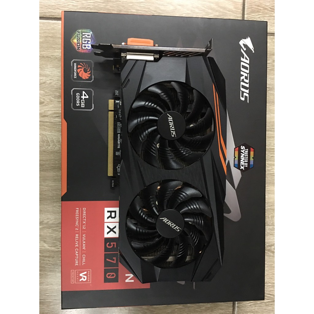Gigabyte AORUS RX 570 4GB | Shopee Thailand
