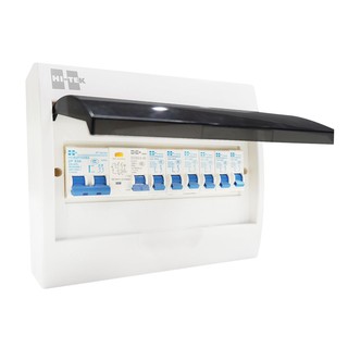 ตู้ไฟฟ้า ตู้ C-UNIT+ MAIN HI-TEK 63A 6 ช่อง เบรกเกอร์ ตู้ไฟ งานระบบไฟฟ้า C-UNIT+ MAIN RCBB 6 P 63A HI-