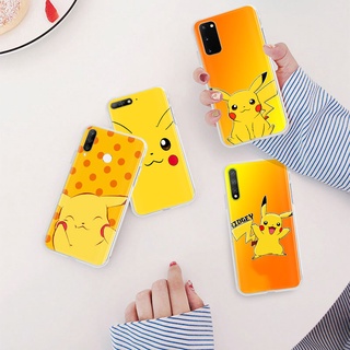 Ml-228 เคสโทรศัพท์มือถือแบบนิ่ม ใส ลายปิกาจู โปเกม่อน สําหรับ Realme 10 Pro 9 Plus C30S C55 C35