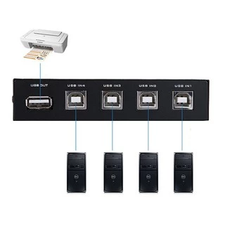 USB2.0 SWITCH 4PORT USB SWITCH 1A4B
