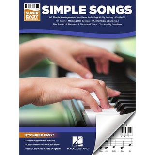 SIMPLE SONGS – SUPER EASY SONGBOOK#HL 00329906