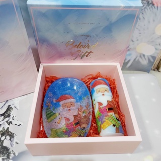 คริสมาสต์ ชุดกิ๊ฟเซ็ท เทียน และ จาน | Christmas Gift Set - candle &amp; plate