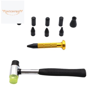 Car Body Paintless Dent Repair Tools Kits Knockdown Metal Tap Down Pen Dent Lifter Dent Fix Tools with 9 Heads