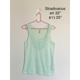 เสื้อกล้าม Stradivarius แท้จากshop (มือ2 สภาพดี)