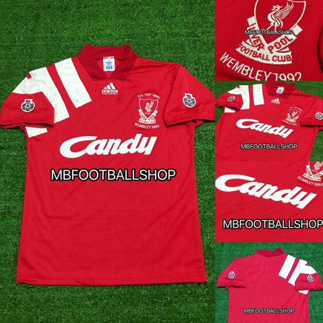 เสื้อ Liverpool Home 1992 F.A.Cup FINAL WEMBLEY