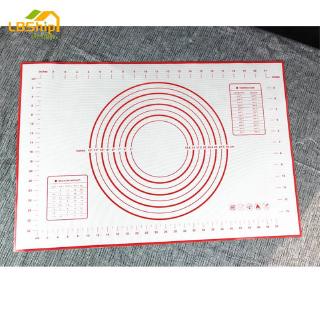 LBShip แผ่นซิลิโคนไฟเบอร์กลาสสําหรับทําขนมเค้ก เบเกอรี่ 60x40 ซม.