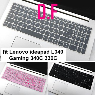 D.F.Lenovo Ideapad L340 C 330 C เคสคีย์บอร์ดซิลิโคนนุ่ม Tpu