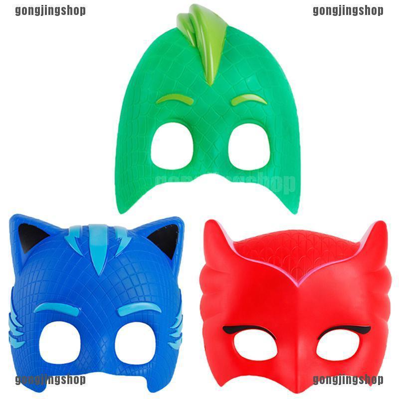 ของเล่นหน้ากาก pj owlette catboy gekko 1 ชิ้นสําหรับเด็ก