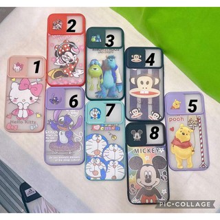 เคส สไลด์ปิดกล้อง  เคส ปิดกล้อง ลายการ์ตูน สำหรับ iPhone 6G 6P 7G 7P/8P IP11 IP11PROMAX