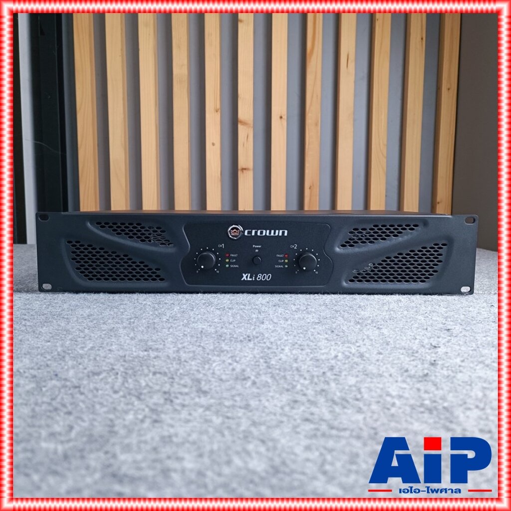 **สินค้าพรีออเดอร์ กรุณาติดต่อแอดมิน** CROWN XLI800 power เพาเวอร์ เครื่องเสียง แอมป์ แอมป์ขยาย เพาเ