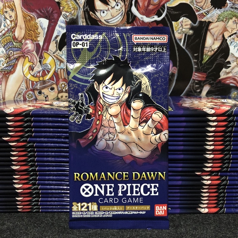 Booster Pack Romance Dawn One Piece Op 01 Moderncards Thaipick 1520