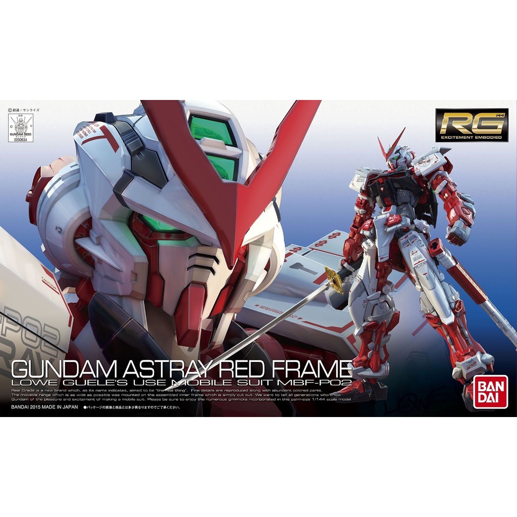 Bandai RG 1/144 Gundam Astray Red Frame