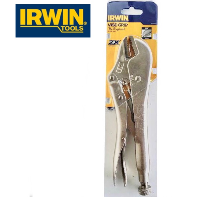 คีมล๊อค VISE GRIP IRWIN 10R T0102EL4 2X Longer Life คีมล็อคปากตรง